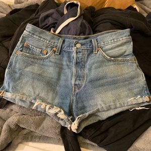 Levi Jean 501 Shorts